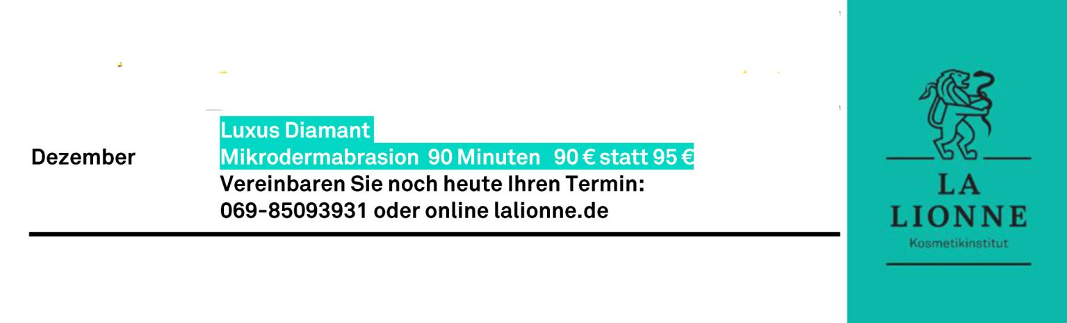 La Lionne Dezember-2